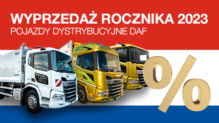 New DAF distribution vehicles at great prices
