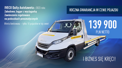 IVECO Daily - Lawety z roczną gwarancją w cenie!