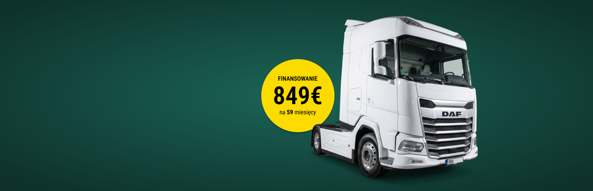 Promocja DAF XG 480 FT z 2023 roku