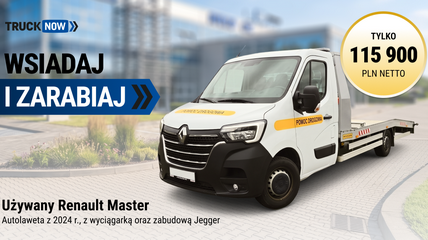 Wsiadaj i zarabiaj - Renault Master autolaweta z 2024r.