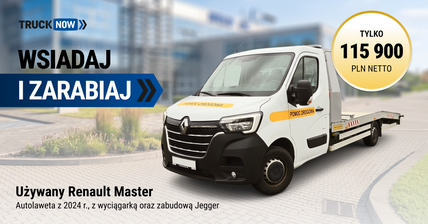 Wsiadaj i zarabiaj - Renault Master autolaweta z 2024r.